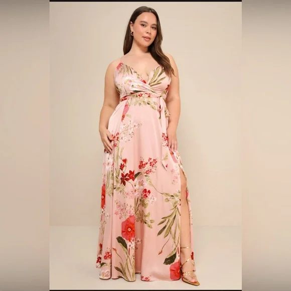 pink prom.dress Zapaka Women Sparkly Long Prom Dress with Slit Mermaid Spaghetti Straps Sequin Evening Party Dress with Lace Up Back, Pink / US20W tight maxi dress Dresses Style: Junior Bridesmaids size:6/L Back Details